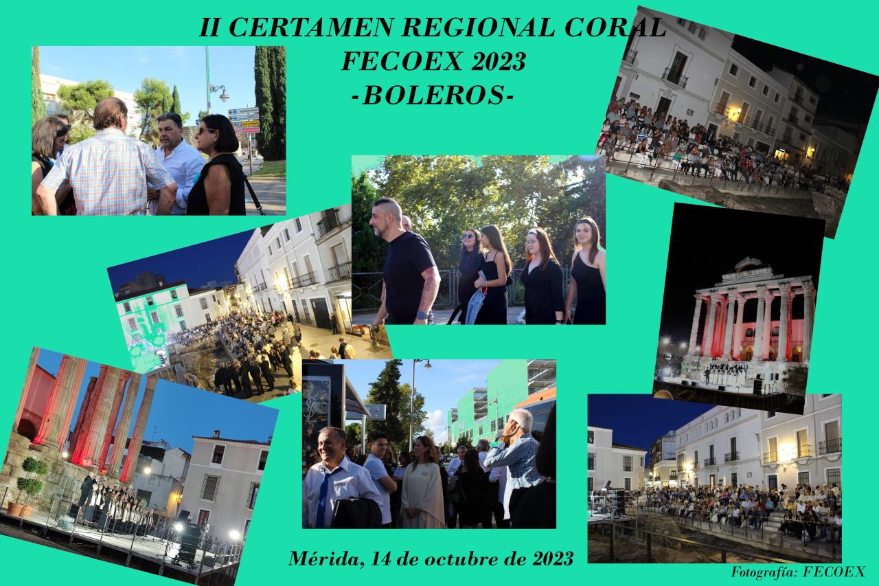 II Certamen Coral Regional FECOEX 2023